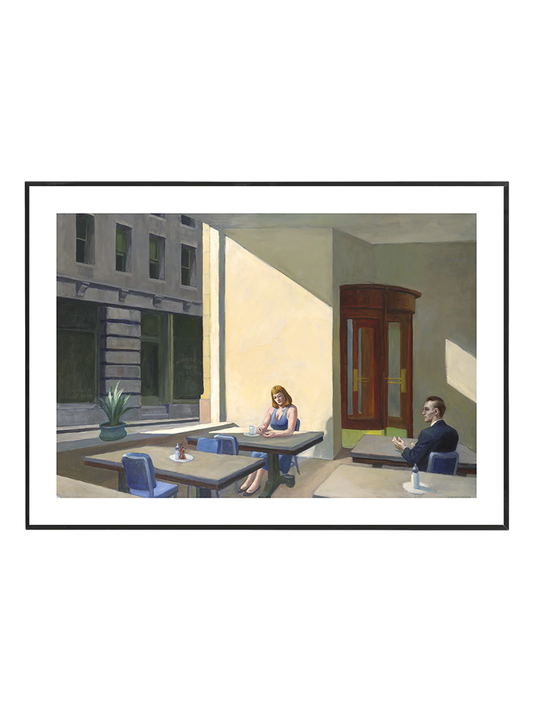 Sunlight in a Cafeteria| Edward Hopper