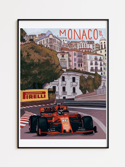 Monte Carlo View with Ferrari