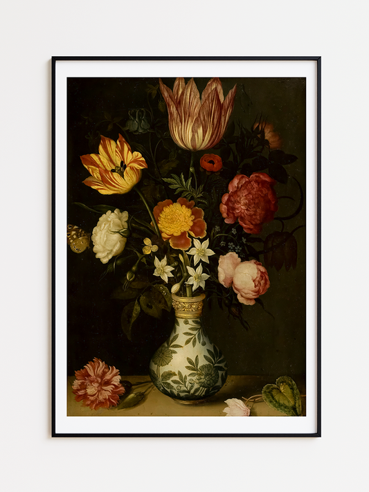 Still Life with Flowers in a Wan-li Vase