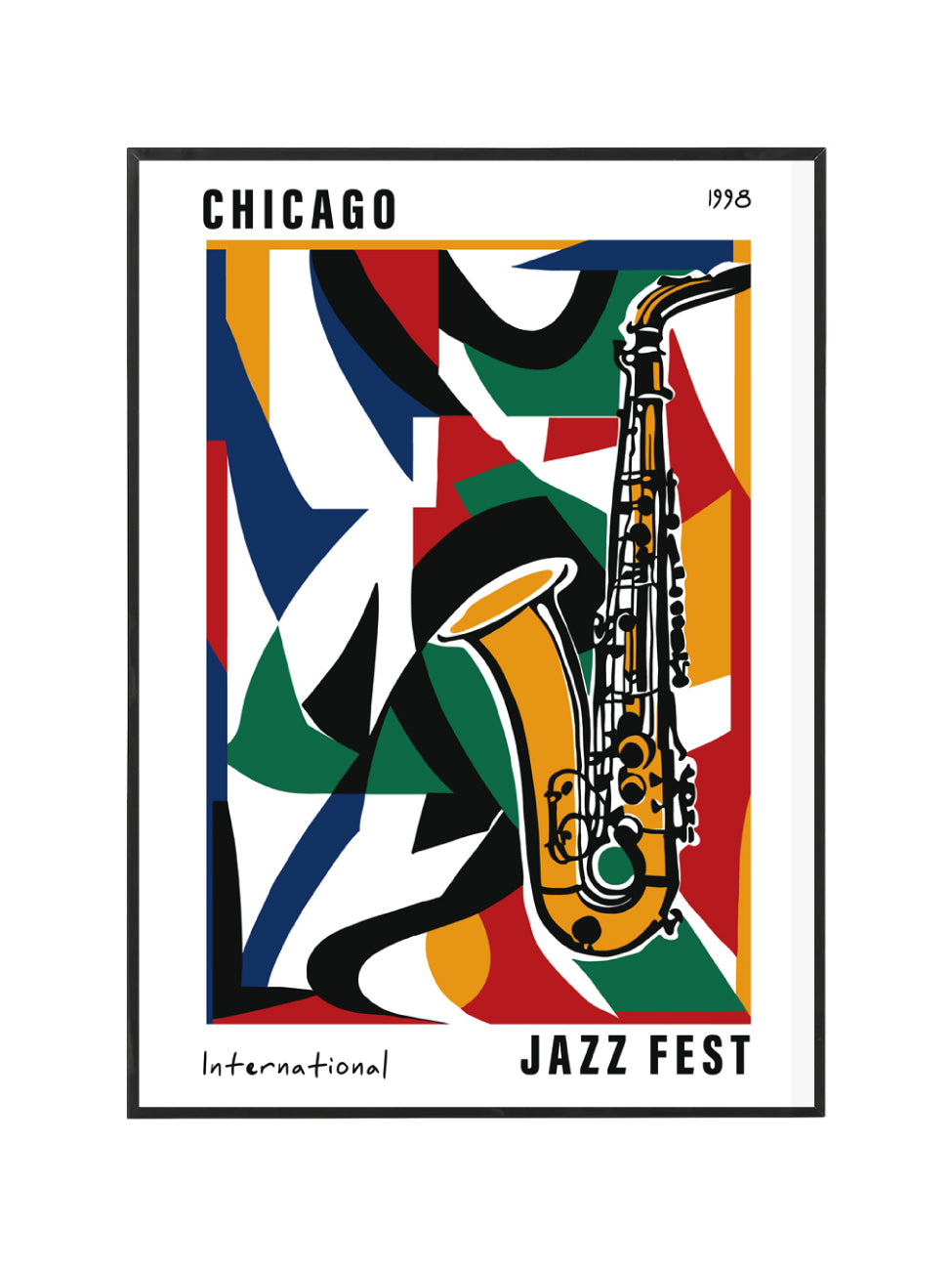 Chicago Jazz Festival 1998 Poster
