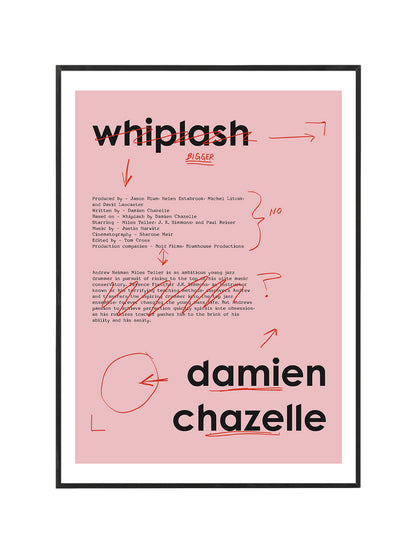 Whiplash Alternatif Film Posteri