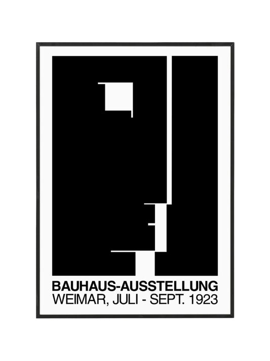 Bauhaus Ausstellung Poster by Oskar Schlemmer | 1923