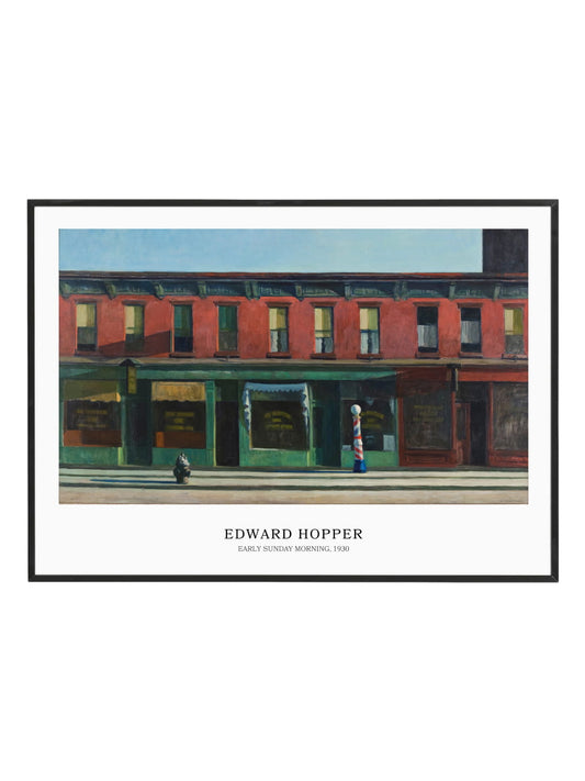 Early Sunday Morning | Edward Hopper
