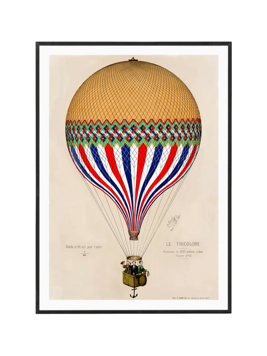 The Tricolor Balloon | 1874