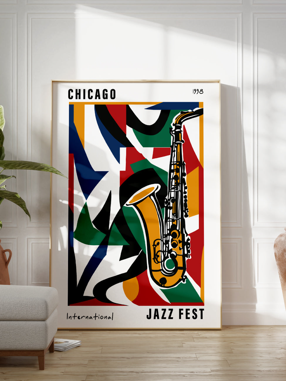 Chicago Jazz Festival 1998 Poster