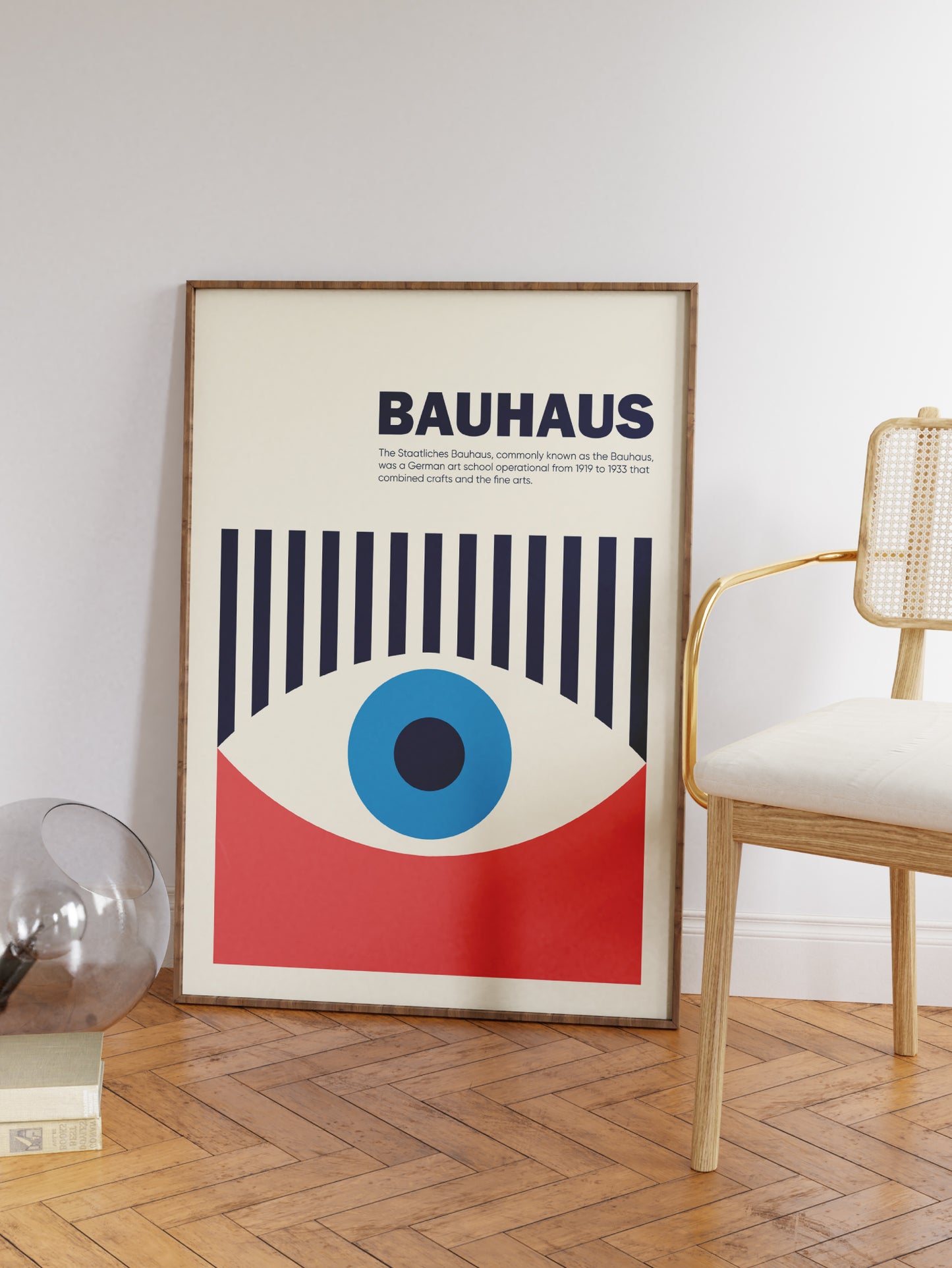 Bauhaus Single Eye Poster
