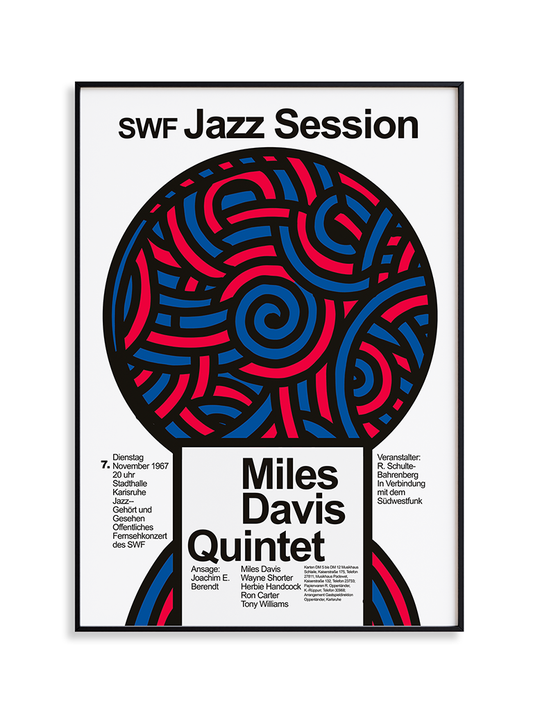 Miles Davis Poster | Günther Kieser