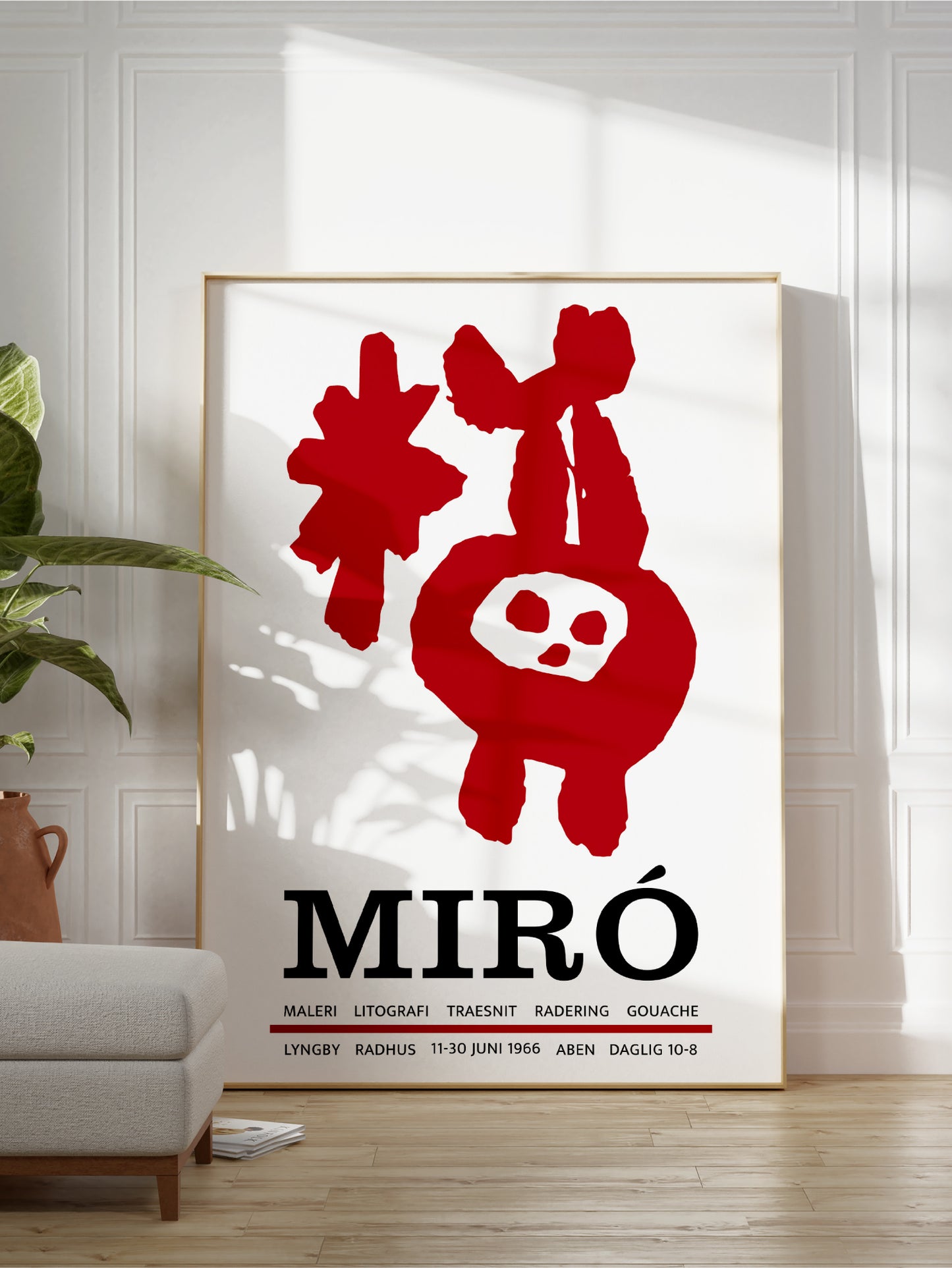 Joan Miró Exhibition Poster | 1966